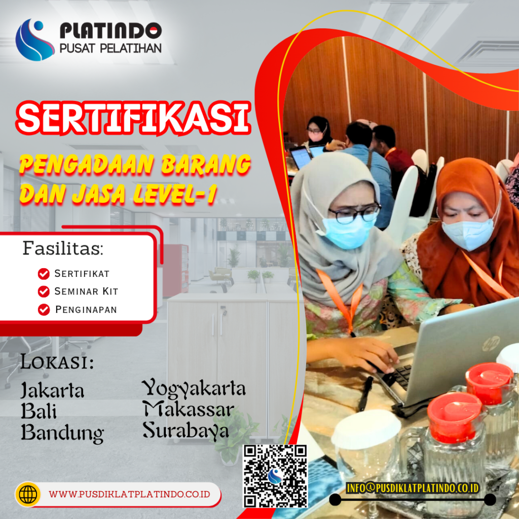 SERTIFIKASI PBJP LKPP 2024 | KELAS BIMTEK SERTIFIKASI PBJP LEVEL 1 TAHUN 2024 -2025
