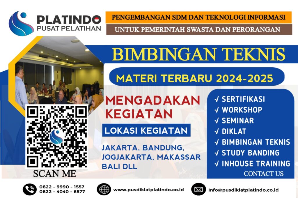 Bimtek Pelatihan PMKP Peningkatan Mutu & Keselamatan Pasien Rumah Sakit 2024 -2025
