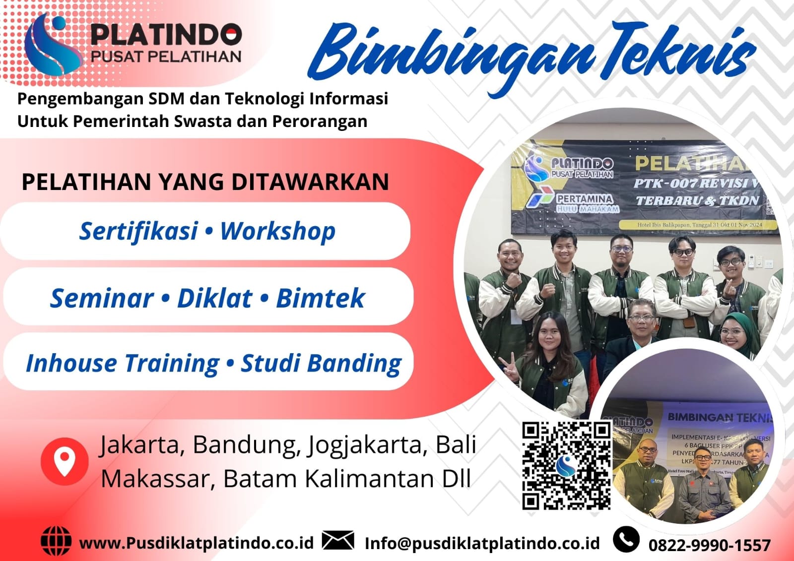 JADWAL BIMTEK UJIAN SERTIFIKASI PBJP LEVEL 1 TAHUN 2025