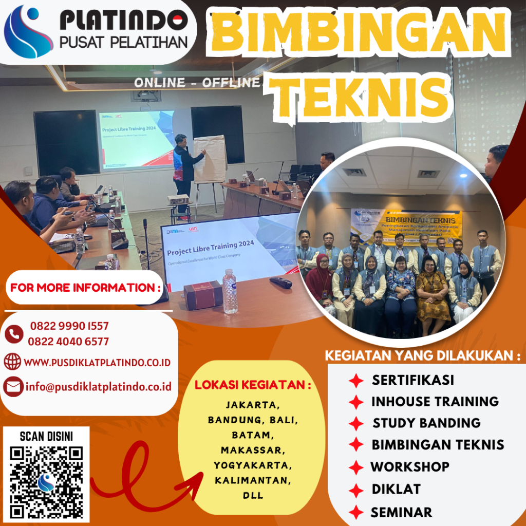 Bimtek Pelatihan Penyusunan Program Menggunakan Software Project Libre 2025