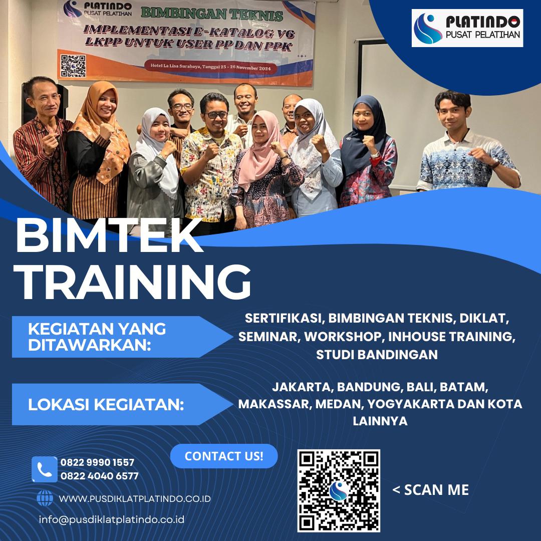 Bimtek Simulasi Mini Kompetisi Pada E- Katalog Elektronik Versi 6 Tahun 2025