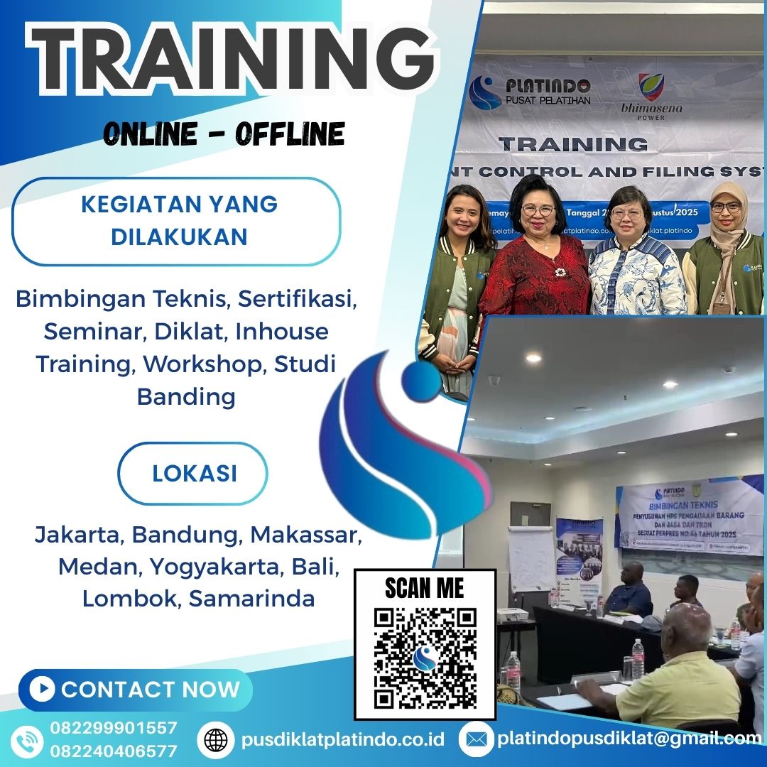 Training Penerapan ISO 15489 dalam Manajemen Arsip Terpadu 2025 -2026
