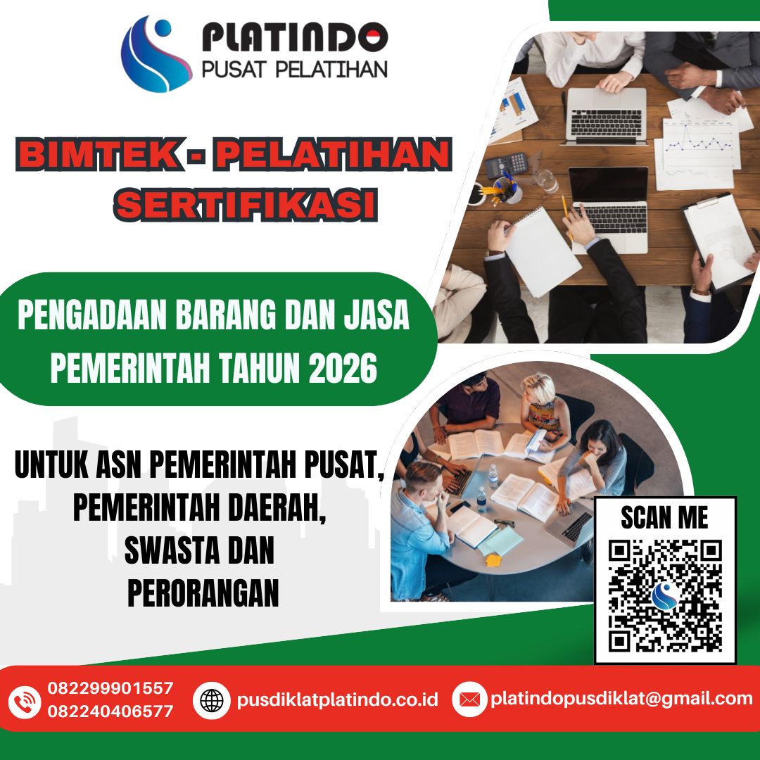 Bimtek & Ujian Sertifikasi PBJP Level 1 Dasar Tahun 2026
