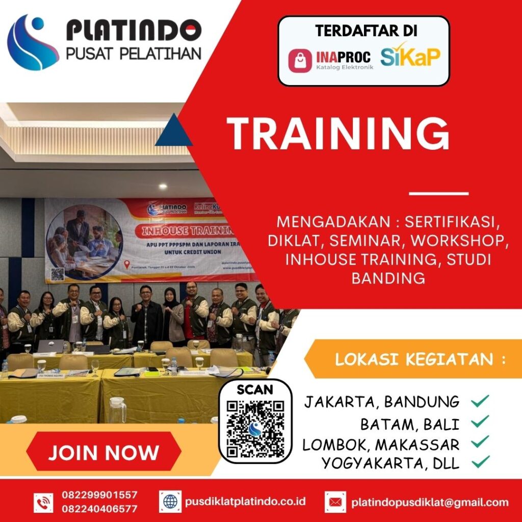 Training APU PPT Program Anti Pencucian Uang dan Pencegahan Pendanaan Terorisme Update 2026-2027