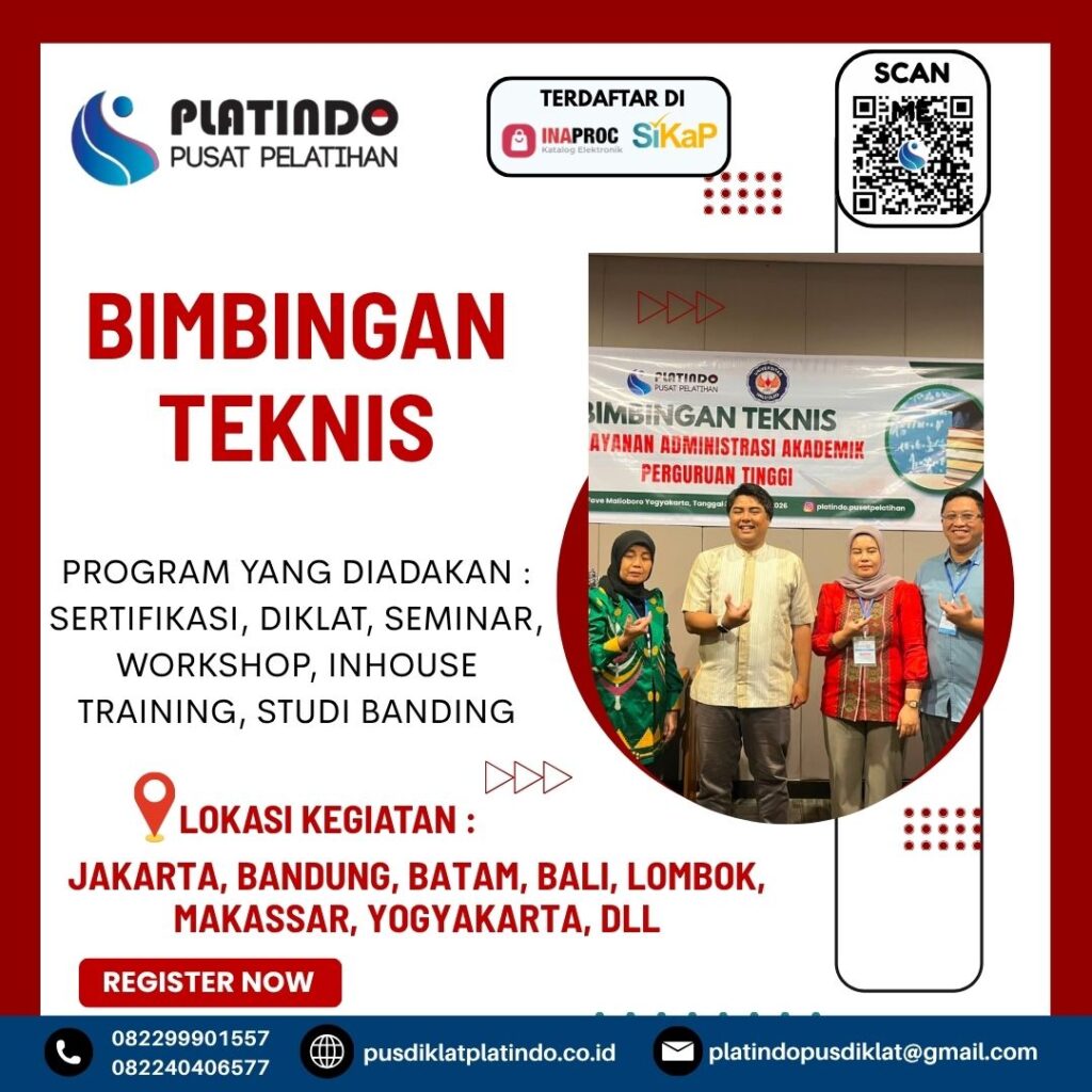 Bimtek Administrasi Pelayanan Akademik Modern bagi Tendik dan Operator Perguruan Tinggi 2026–2027