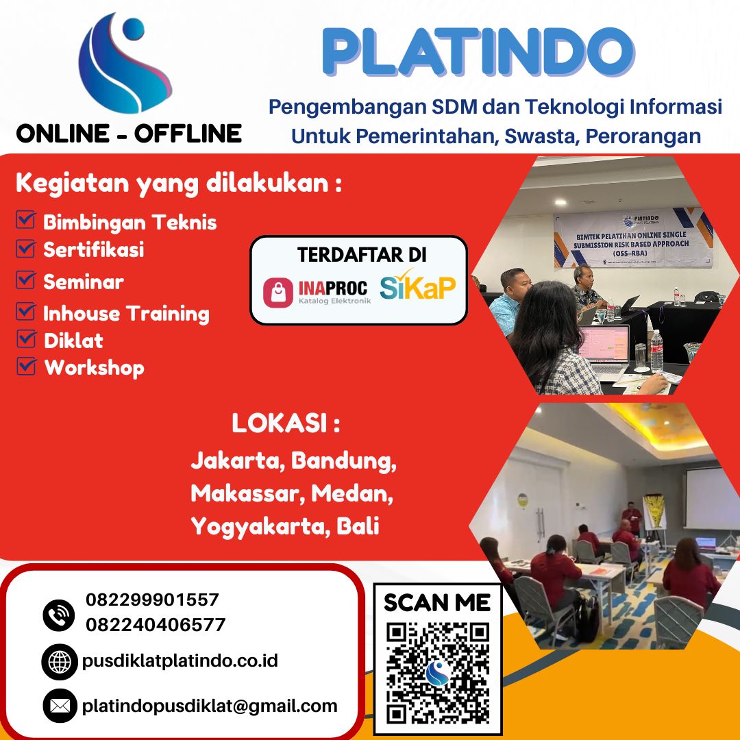 Bimtek Nasional Penyusunan Standar Operasional Prosedur (SOP) Pelayanan pada Dinas Penanaman Modal dan Pelayanan Terpadu Satu Pintu (DPMPTSP) Menuju Pelayanan Publik Berkualitas 2026-2027
